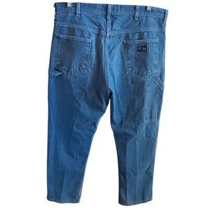 40x30 Vintage Carpenter Jeans Key Denim Work Distress Utility Dungaree 1990's